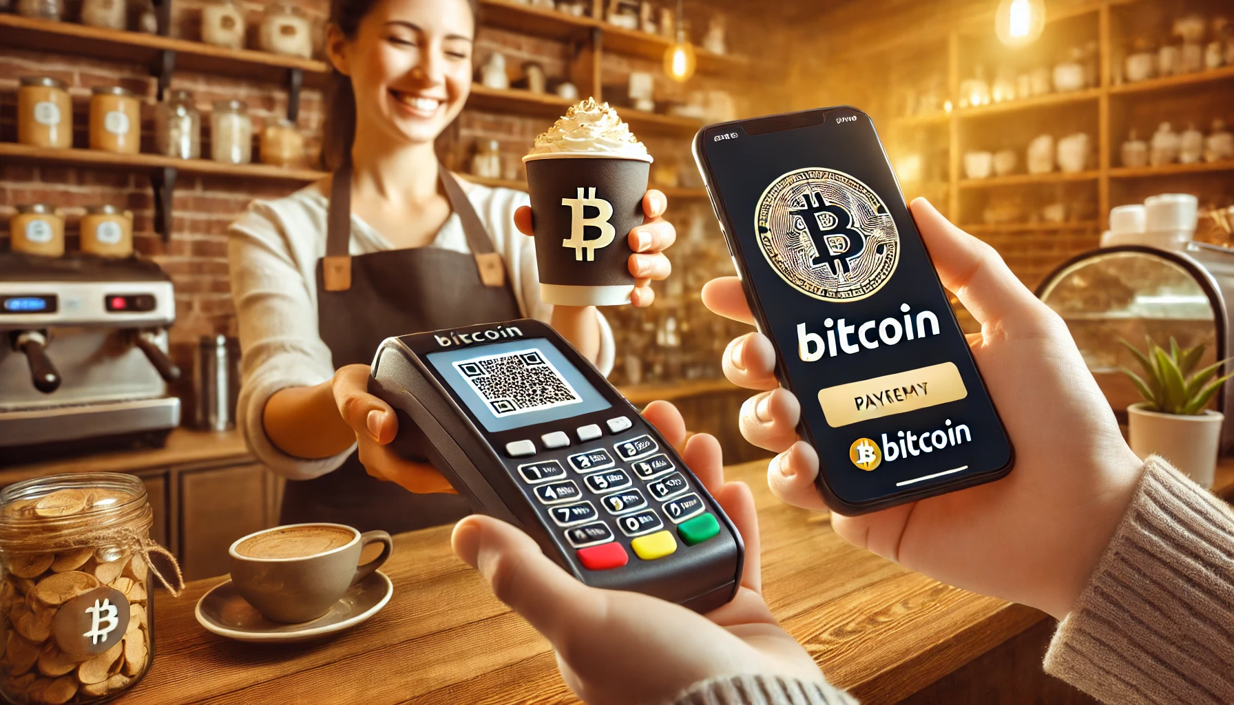 Для новичков: Можно ли купить чашку кофе за биткойн